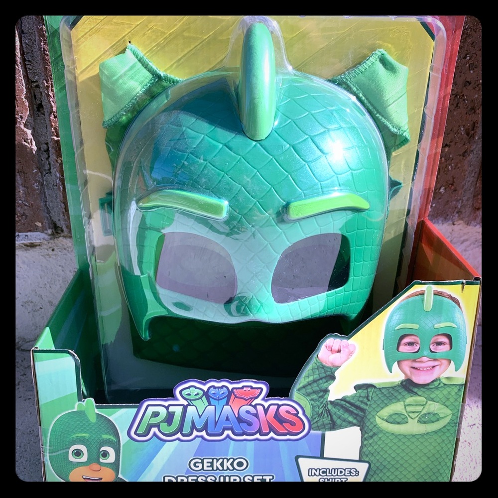 PJ Masks Gekko Costume Set NWT